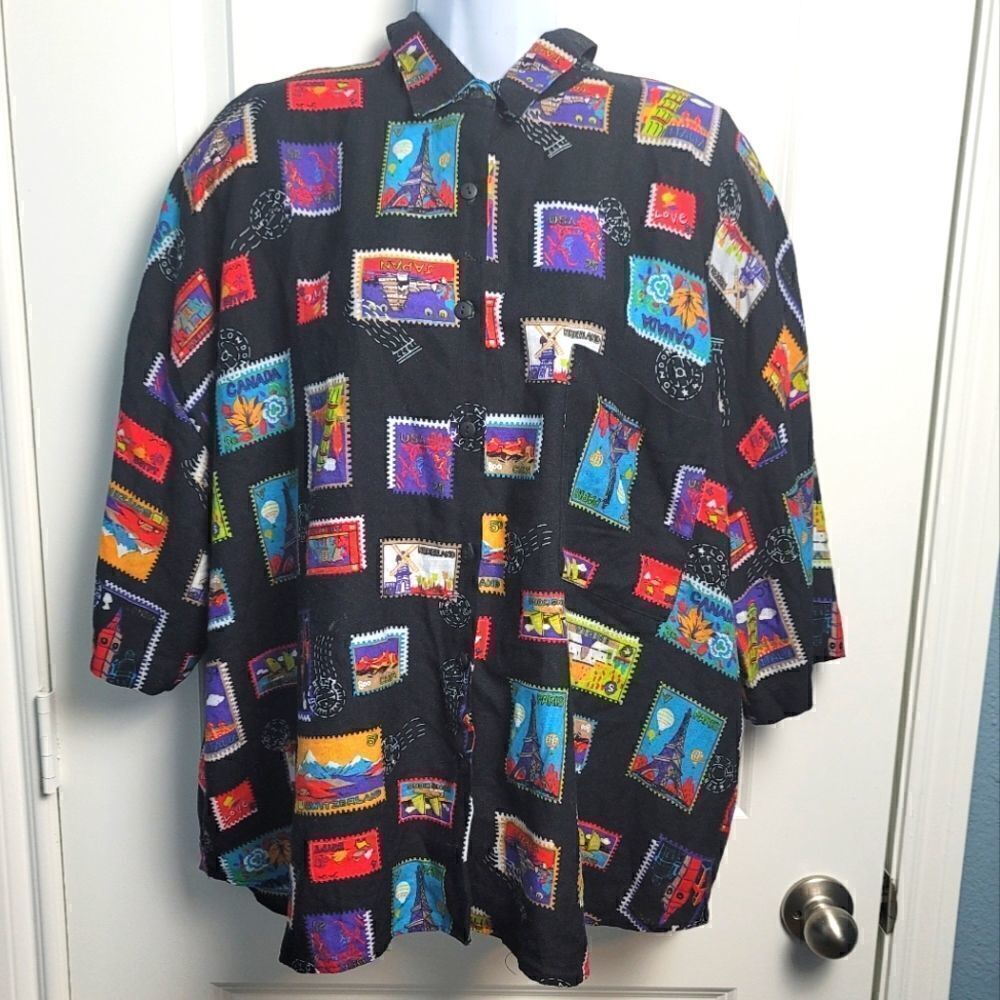 VINTAGE TOUCHÉ L.A. Short Sleeve Top